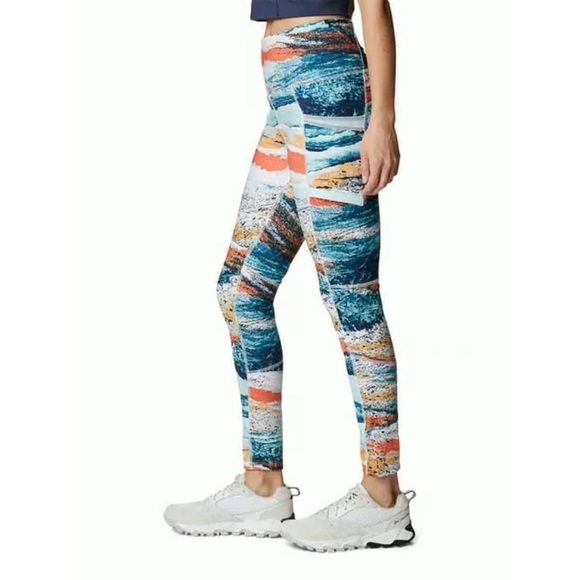 NWT Columbia Printed 7/8 Legging Windgates - Picture 3 of 15